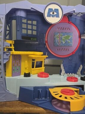 Monsters Inc Playset Laugh Floor Scare Factory Disney Pixar Imaginext Toy